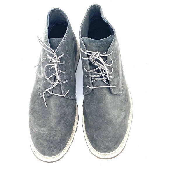Sorel Men’s Grey Suede Chukka Waterproof Mid High Shoes NM2569-052 US Size 14 - Picture 2 of 14